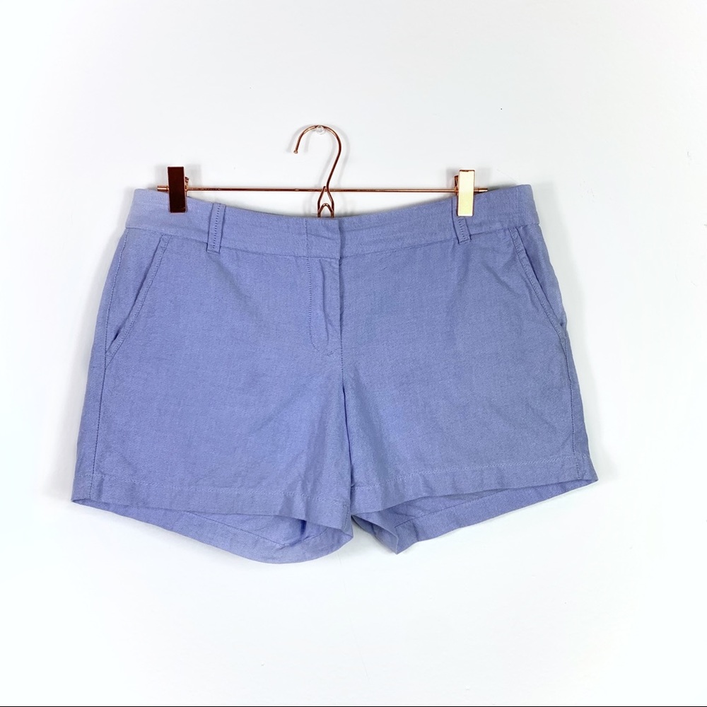 3/$25 J. Crew | Oxford Blue Shorts